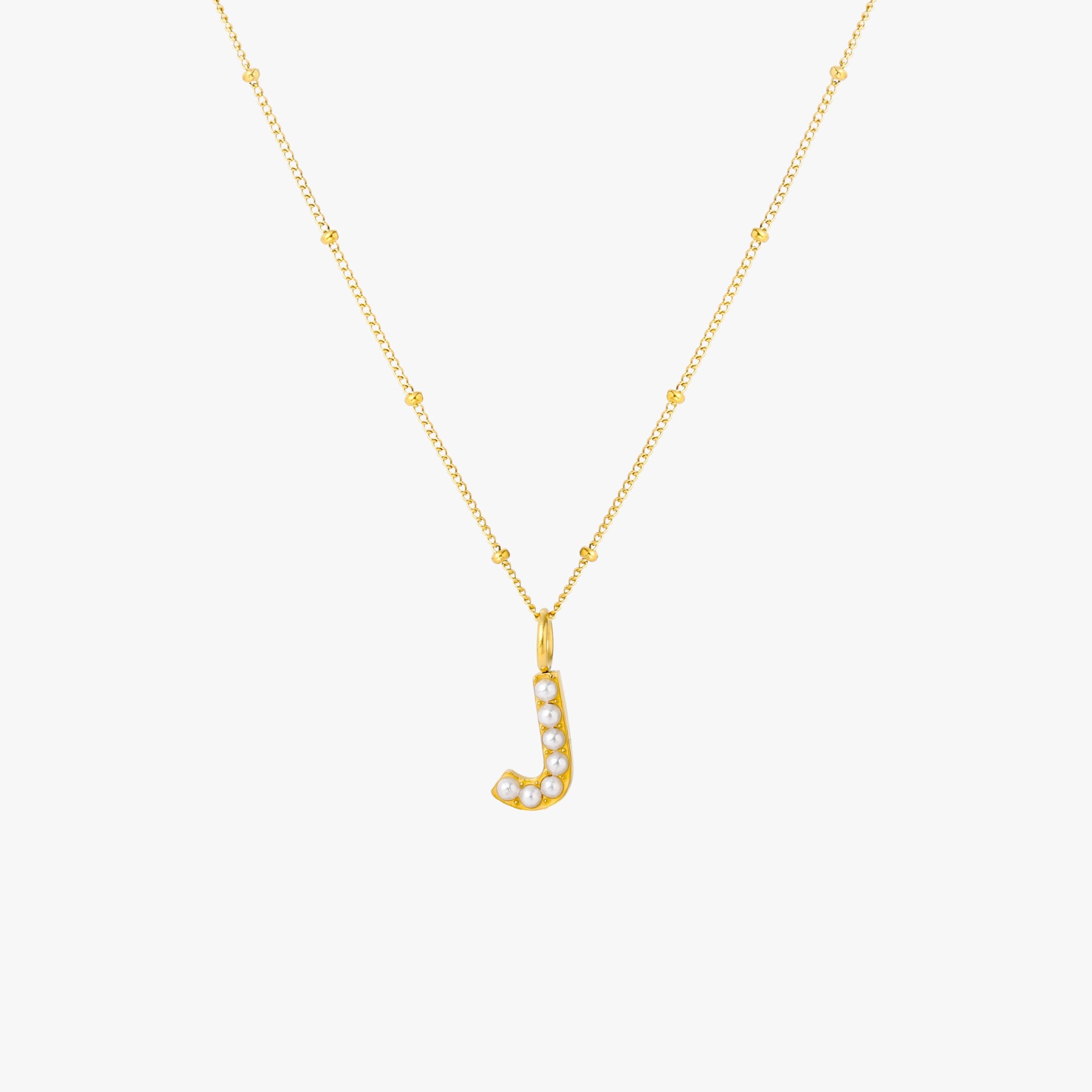 Pearl Initial Necklace - Image 18