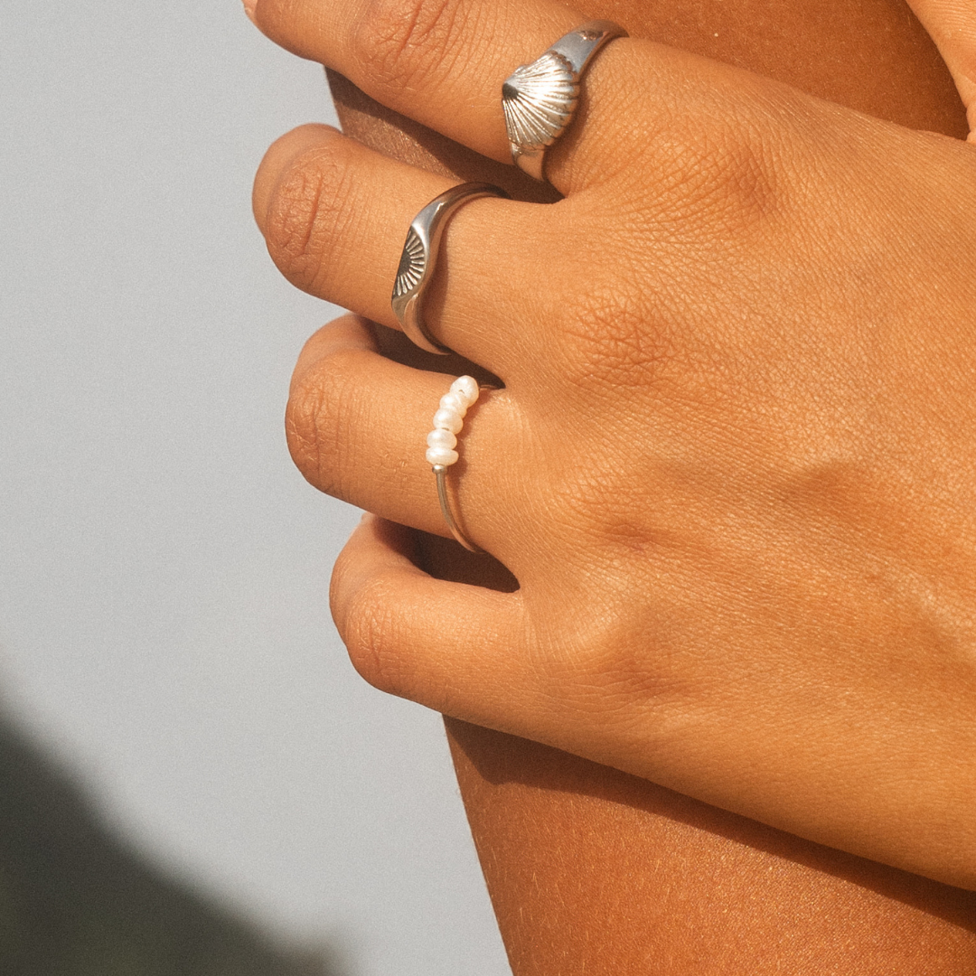 Mini Pearls Ring - Image 9