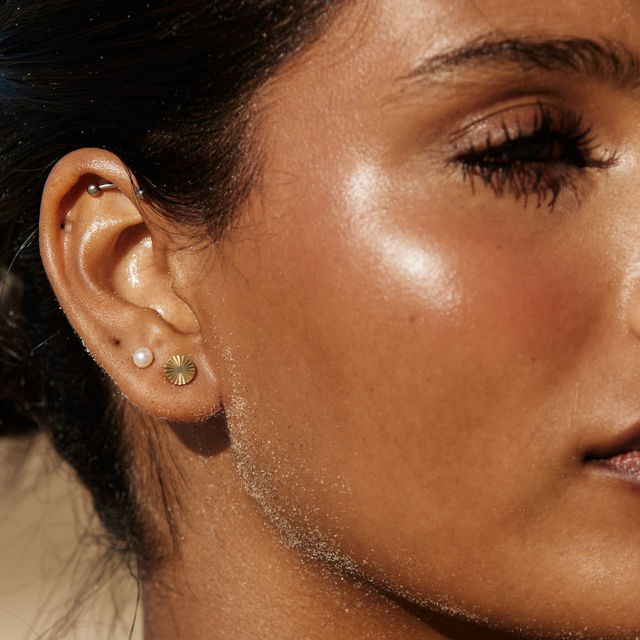 Pearl Stud Earrings - Image 6