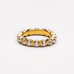 Beaded Sparkly Ring