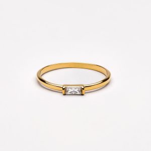 Dainty Crystal Ring