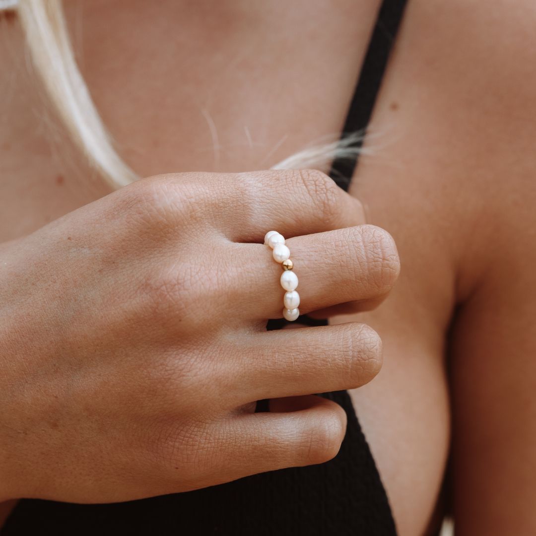 Freshwater Pearl Ring - Image 3