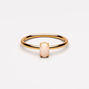 Oval Opal Ring