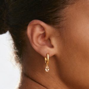Ros?? Drop Earrings