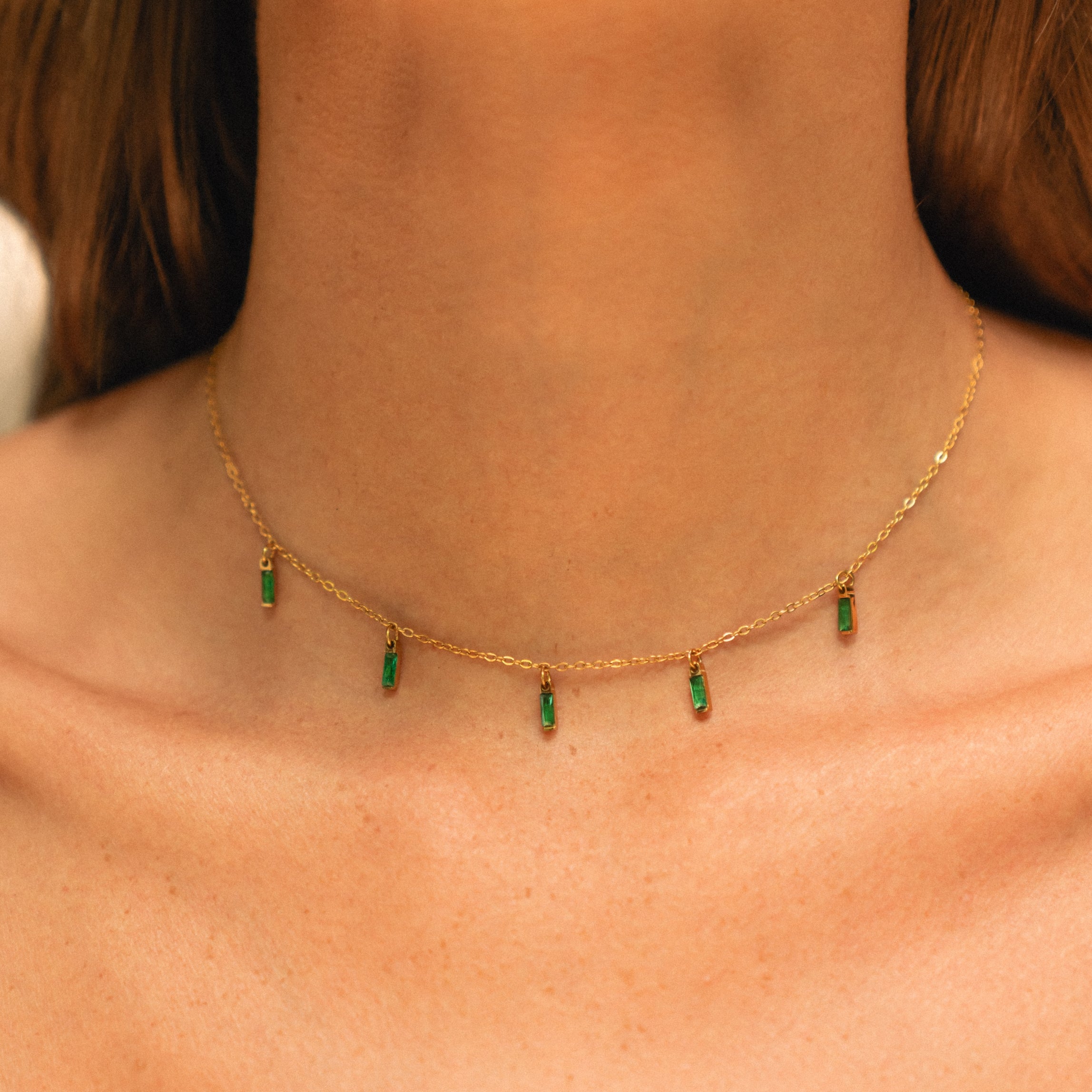Rain of Emeralds Choker - Image 8