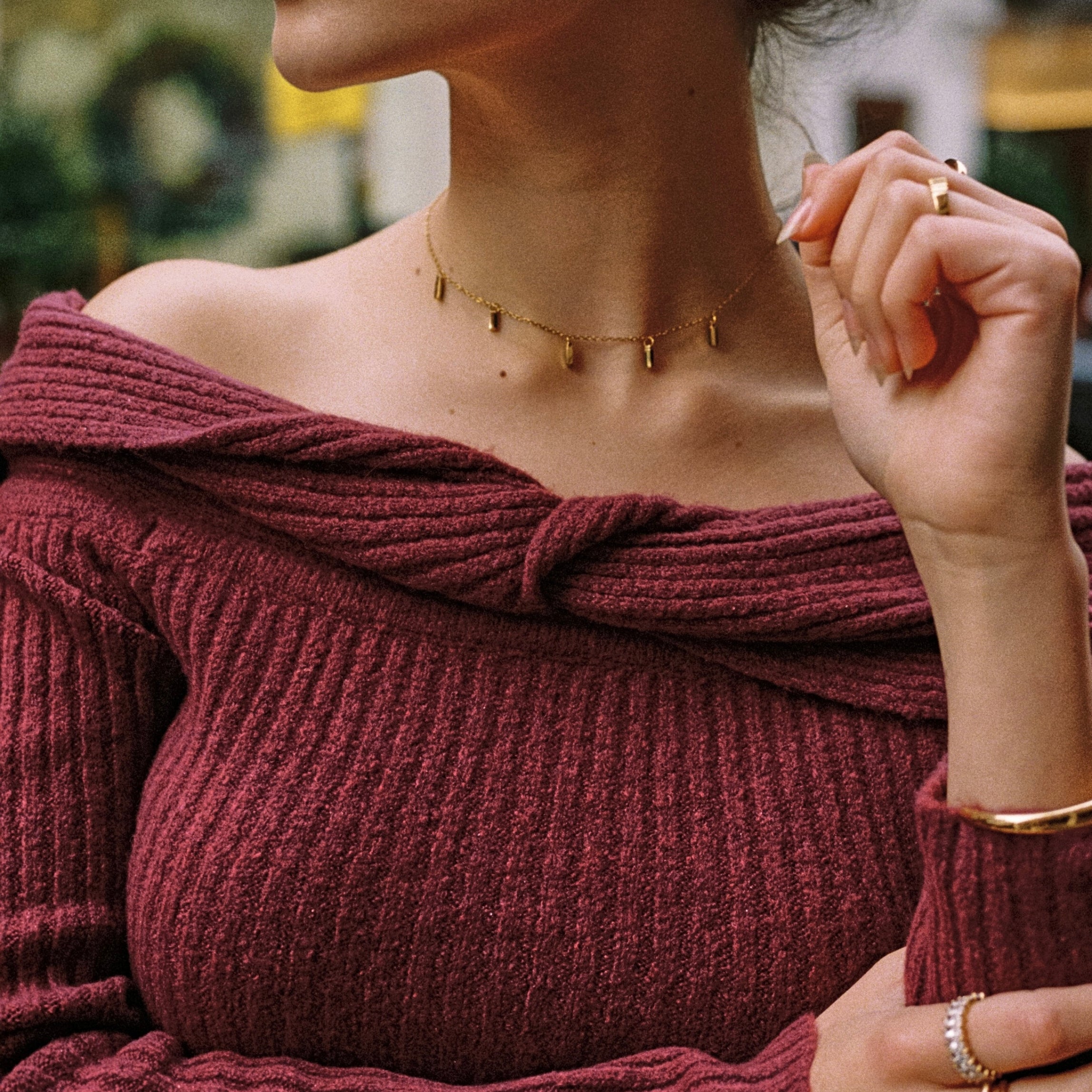 Rain of Emeralds Choker - Image 6