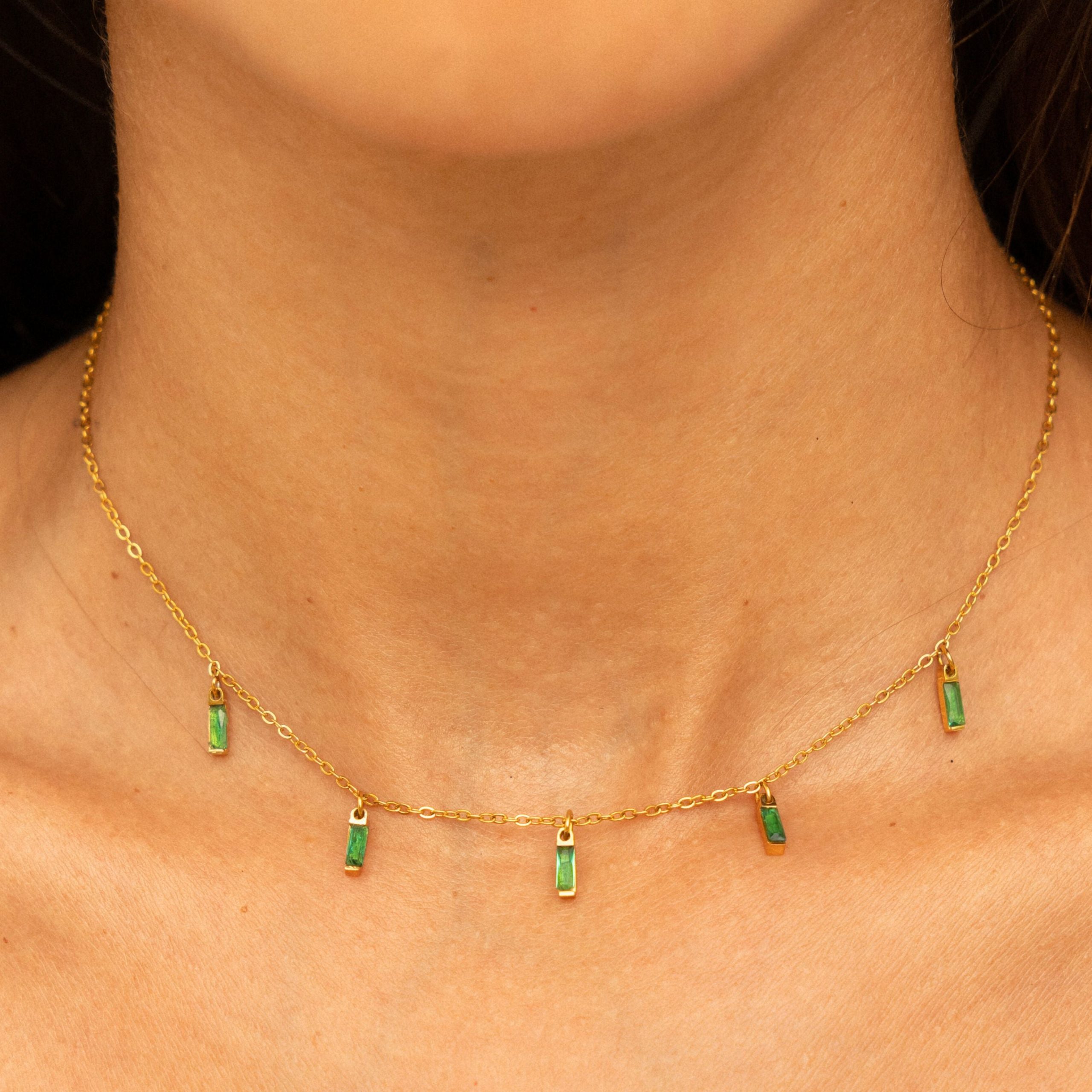 Rain of Emeralds Choker - Image 7