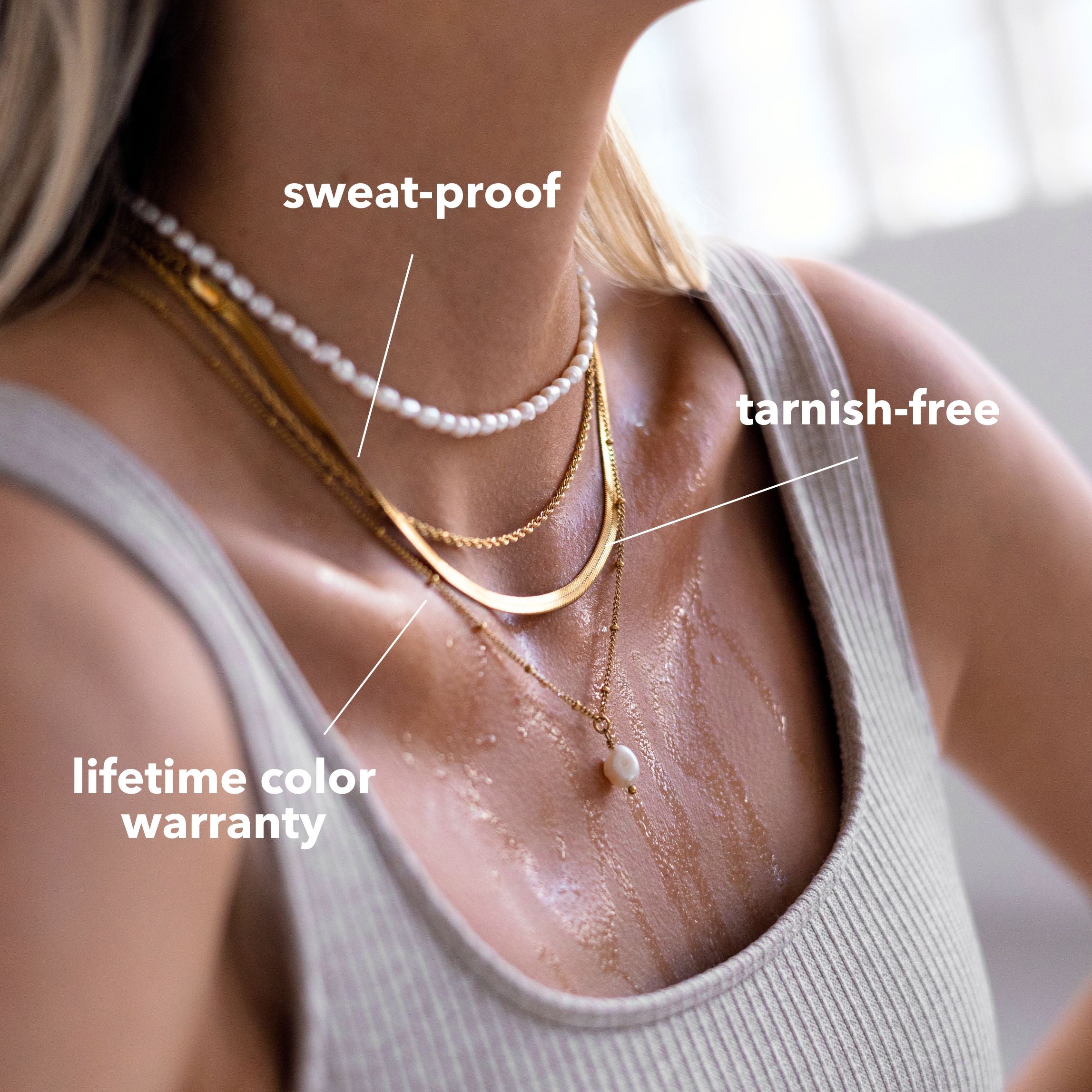 Kauai Herringbone Choker - Image 2